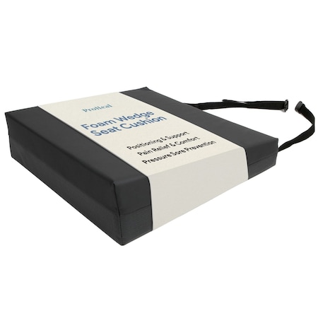 Proheal Foam Wedge Wheelchair Seat Cushion -16"x16"x3"-1.5" PH-76149